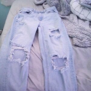 American eagle mom jeans